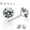 white-WH7, variant on TIMIFIS Earrings Classic Sterling Silver Stud Earrings, Hypoallergenic Earrings - Summer