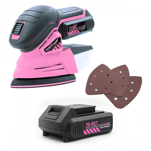 Mini Palm Sander Tool with Sandpaper 
