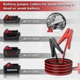 thumbnail image 3 of Jumper Cable Clamps for 18V Battery Jumper ,8AWG Portable Battery Jumper for Power Tool, 3 of 5