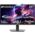 thumbnail image 1 of SANSUI Monitor Gaming de 24” 160Hz FHD 1080P Mod.ES-G24F4M   Monitor de Computadora, FreeSync 1ms Contraste 4000:1, Puerto HDMI Y DP, Soporte VESA, con Freesync (Cable HDMI de Regalo), 1 of 8