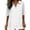 White tops for women, variant on Women's Linen Tops Casual Short Sleeve V Neck Tunic Tops Loose Fit Spring Summe Vacation Tops for Women Ladies Going Out Linen Blouses White XL