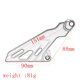 thumbnail image 4 of Cubierta de cadena de protección de rueda dentada delantera, Protector de cubierta de rueda dentada delantera CNC, compatible con Kawasaki Klx150L Sunnimix Protector de rueda dentada delantera, 4 of 5