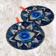 thumbnail image 3 of Evil Eye Ornament Sun Catcher with Mountain Window Hanging, Suncatchers for Windows Hanging, Lavender Wall Decor, for Women/Friends/Lover, 2025, Festive Home Accent, Memorable, 3 of 5