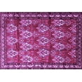 thumbnail image 1 of Ahgly Company Indoor Rectangle Persian Purple Traditional Area Rugs, 3' x 5', 1 of 4