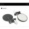 thumbnail image 3 of 22mm Black Motorcycle Round 7/8" Bar End Rearview Side Mirrors For Bobber Cafe Racer Modified Handle Black Mirror Reflector Refit Motorbike Accessories, 3 of 10