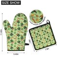 thumbnail image 6 of St. Patrick's Day and Mustaches Kitchen Oven Mitt and Pot Holder Set 2 Pcs, Heat Resistant Up To 392 °F, for Baking, Cooking and Grilling, 6 of 6