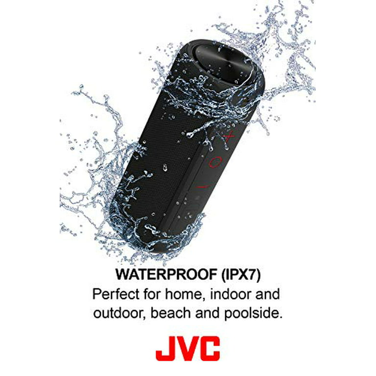 Cantidad de Plantación Campanilla JVC Portable Wireless Speaker with Surrounding Sound, Bluetooth 4.2,  Waterproof IPX7, 8-Hour Battery Life - SPSX2BT - Walmart.com