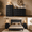 black, variant on Aiho Queen Size Upholstered Bed Frame with Vertical Stitch Padded Wingback Headboard, 850 LBS Heavy Duty Wooden Slat Support, Box Spring Required,Beige