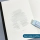 thumbnail image 5 of Cuaderno de bocetos premium grueso de 660 páginas con cubierta de piel sintética suave y papel de dibujo sin ácido para artistas, estudiantes y profesionales, ideal para escribir y dibujar a, 5 of 6