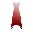 thumbnail image 4 of Uaswgudfs Women’s Sleeveless Round Neck Midi Dress - Asymmetrical Hem Knee-Length Sundress with Casual Summer Flowy Tank Design, 4 of 8