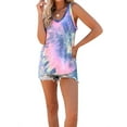 thumbnail image 4 of Fndesign Womens Gradient Print Sleeveless Tank Top Summer, 4 of 7