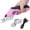 Pink, variant on HORMY Cordless Electric Scissors with Two Blades, 3.6V Super Scissors Rechargeable with USB Charge Cable, for Cardboard Cutting Fabric Paper, Pink