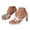 Beige, variant on Dakaela Women’s Floral Kittens Heeled Sandals 2.16 Inch Heels Open Square Toe Flip Flops Thong Beach Dressy Summer Slides Shoes Size 6-10 Beige