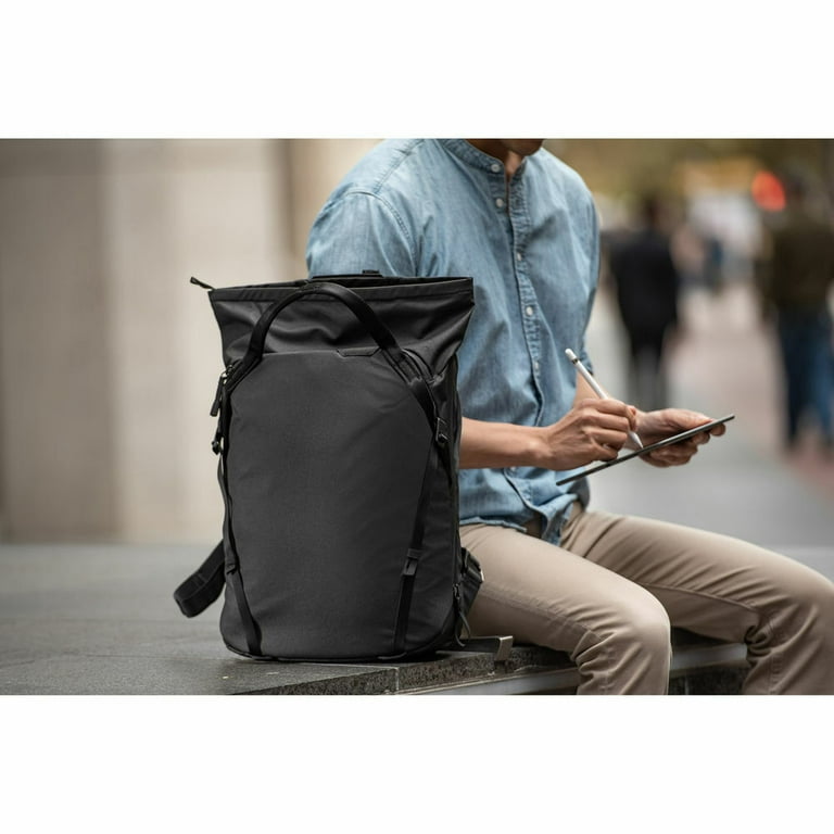 Peak Design 20L Everyday Totepack V2, Black - Walmart.com Peak Design 20L Everyday Totepack V2, Black - Walmart.com