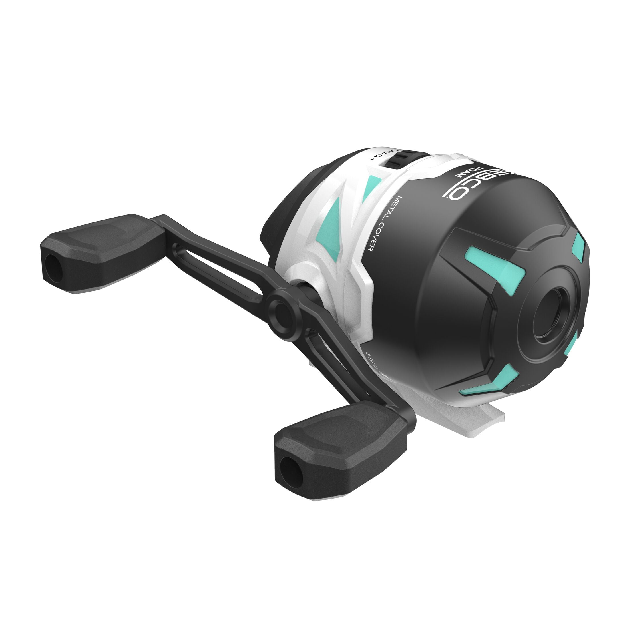 Zebco Roam Spincast Reel and Telescopic Fishing Rod Combo, 6-Foot 5-Piece Rod, Seafoam