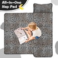 thumbnail image 4 of Black and Tan Leopard Print Toddler Nap Mats for Kids Preschool,Sleeping Mat Bag or Kids,Toddler Sleeping Bag,Toddler Nap Mat or Daycare, 4 of 6