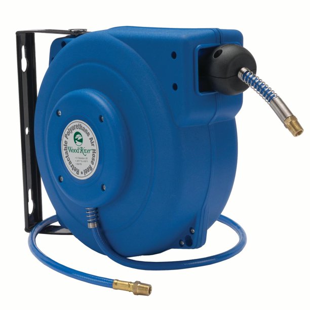 Retractable 39' Polyurethane Air Hose Reel
