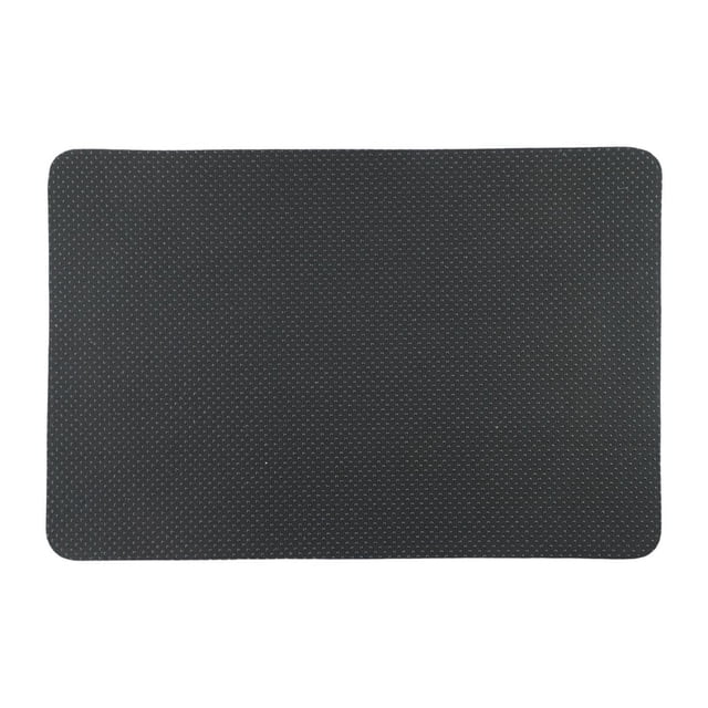 LEFU Non-Slip Heat Resistant Mat Countertop Protector for Air Fryer Kitchen Appliance, Washable Felt Rubber Mat, Reusable Scratch Protection Pad for Small Appliances, 12 x 17 Inches, Black