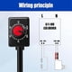 thumbnail image 5 of 6Pack DC 0/1-10V Knob LED Dimmer, Mini LED Dimmer Knob with Rotary Control Switch Low Voltage Passive Dimmer PWM Dimming, 5 of 5