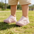 thumbnail image 7 of LYHaoo Toddler Barefoot Shoes Breathable Soft Sole First Sneakers Shoes Lightweight Walking Footwear,Pink,Sizes 11.5(6.69") Little Kid, 7 of 7