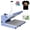 1620 Fixed Single Display Heat Press Machine 4050 Baby Blue 110V US Plug, variant on 16*20 in Digital Professional Heat Press Machine,Fast Heating Heat Press Machine with Adjustable Pressure,Industrial Digital Heat Transfer Machine for t-Shirts, Clothes, Canvas Bags