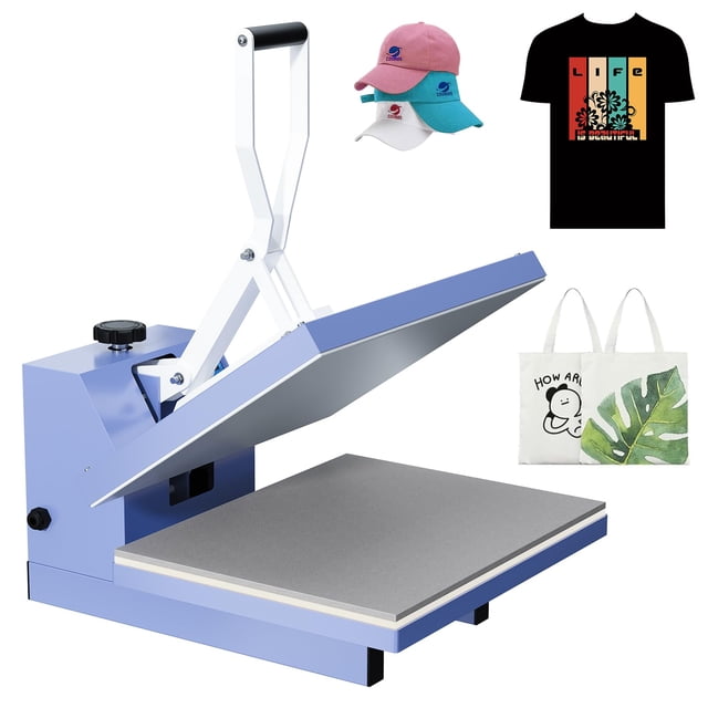 GloryStar Presse à Chaud Professionnelle 16x24, Machine de Transfert Numérique de Haute Qualité avec Pression Réglable pour Applications de Vêtements