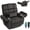 L1063-Grey, variant on LITVZ Triple Motor Zero Gravity Power Lift Recliner Chair for Elderly, Extra Wide Lay Flat Recliner with Lifts Vertically, Legs Elevated Above The Heart, Heat Massage, Arm Storage & Cup Holders