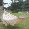 thumbnail image 2 of Hamacas portátiles para jardín al aire libre, tela de paracaídas de apertura rápida, hamaca colgante doble para viaje, Camping y dormir, 2 of 3
