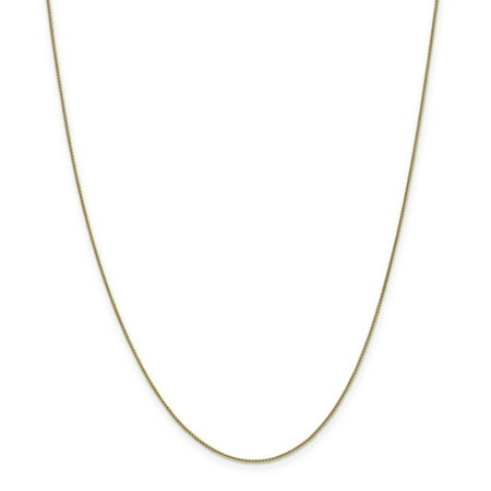 Indian Gold Jewelry - 14k Yellow Gold 0.80mm Spiga Pendant Chain Necklace 30 Inch Charm Wheat Fine Jewelry For Women Gift Set