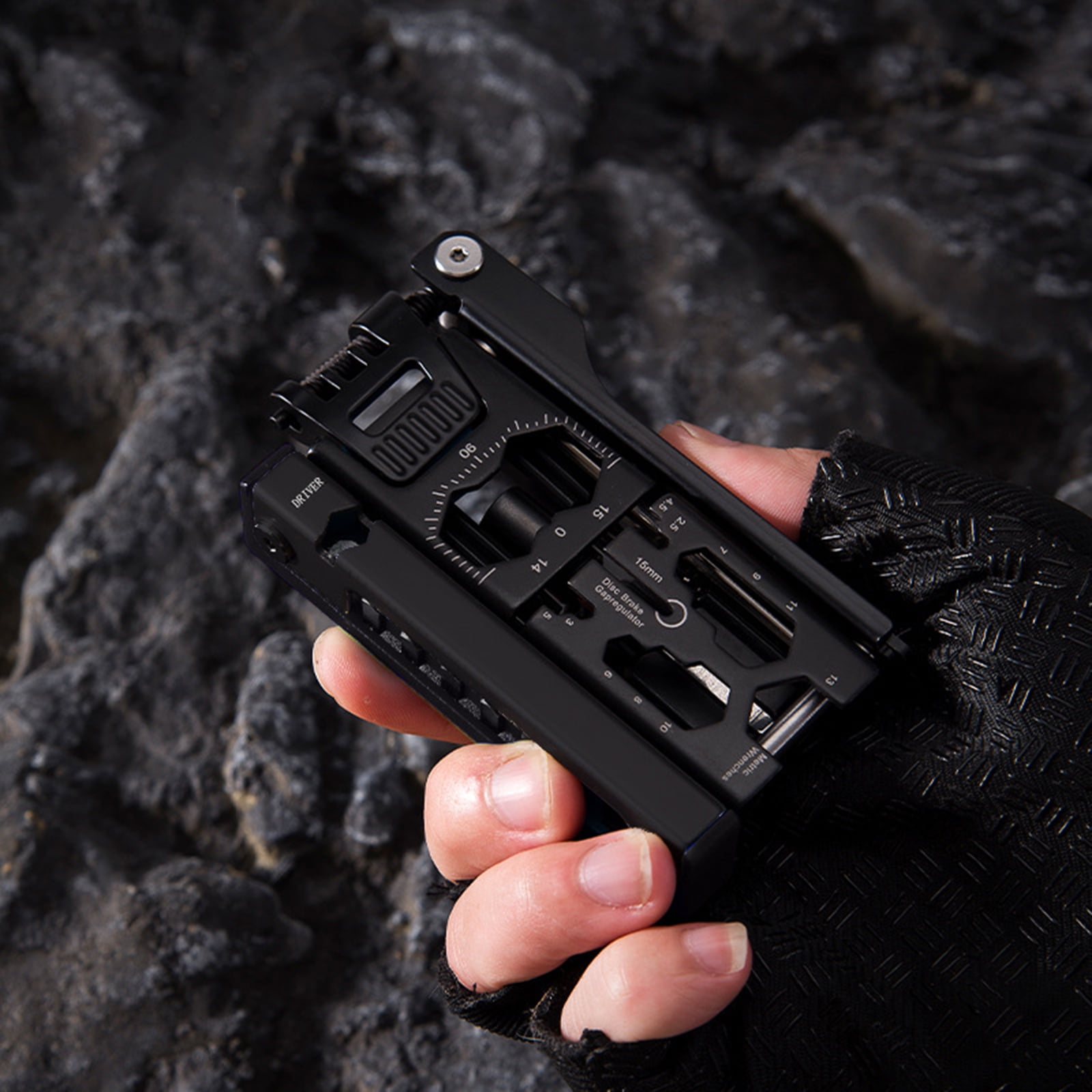 Bicycles Maintenance Multitool 38 in 1 Bikes Repair Wrench Pocket Multifunctional Steel Bicycles Toolset Folding Wrench