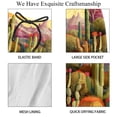 thumbnail image 4 of luoweisi Men's Beach Shorts Quick Dry Swim Trunks with Mesh Lining Cactus M, 4 of 5