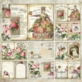 thumbnail image 3 of SunWMart A5 Size Scrapbook Paper, 16 Sheets Single Sided Decorative Vintage Scrapbooking Junk Journaling Supplies for Art Card Making Embellishments DIY Crafts, 3 of 4