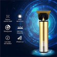 thumbnail image 4 of LED Display Rechargeable Hair Clipper Barber Carving T Outliner Blade Hairdressing Hair Trimmer Buddha Close Cuttting Charger (Color : A), 4 of 6