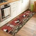 thumbnail image 3 of Red Rooster Kitchen Runner Rug 2x6 Washable Runners for Hallway Non Slip Farmhouse Animals Spring Floral Rustic Large Area Rug Indoor Floor Carpet for Bathroom Laundry Entryway Bedroom Living Room, 3 of 8