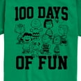 thumbnail image 3 of Peanuts - 100 Days Of Fun - Toddler & Youth Short Sleeve Graphic T-Shirt, 3 of 6
