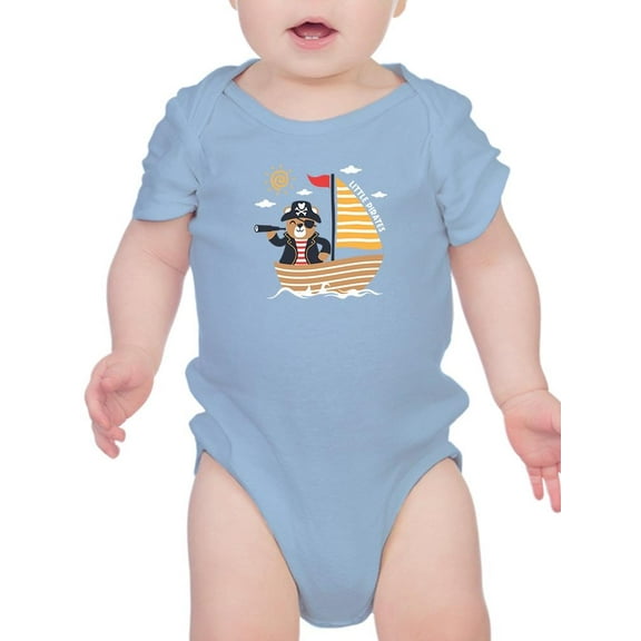 Little Pirates Boat Bodysuit Infant -Image by Shutterstock, 6 Months
