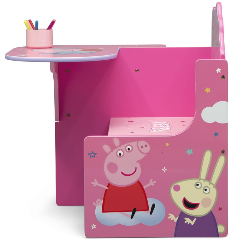 Peppa Pig Chair Desk with Storage Bin - Delta Children