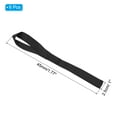 thumbnail image 2 of Uxcell Soft Loop Tie Down Straps, Breaking Strength Strap Loops Black 12"x1", 2 of 4