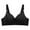 Black, variant on Fsqjgq Plus Size Floral Lace Bras for Women Breathable Tube Top Gathering Adjusting Push Up Bra Comfort Underwear Sports Bra Everyday Bra Bralettes S