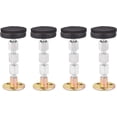 thumbnail image 1 of Headboard Stopper Set of 4 Metal Bed Frame Anti Shake Tool Headboard Wall Mount Brackets Adjustable Threaded Bed Frame Anti Shake Tool for Bed, 1 of 4