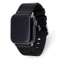 thumbnail image 2 of Finest Gold Gametime   York Giants Leather Band Fits Apple Watch - 42-44 mm - Small & Medium - Black, 2 of 3