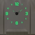 thumbnail image 1 of Reloj de pared digital estéreo, sencillo, grande, luminoso y silencioso, para sala de estar, dormitorio, reloj adhesivo de pared digital, 1 of 5