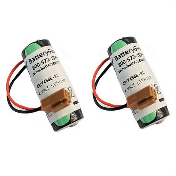 BatteryGuy CR17450E-RL PLC Lithium battery - 3v 2200mAh (Qty of 2)
