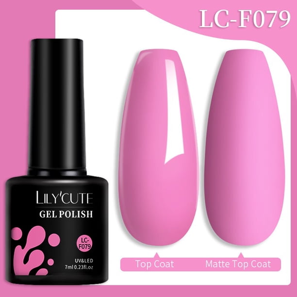 LILYCUTE-esmalte de uñas de Gel UV LED, barniz de 7ML con carcasa de rosca, blanco, dorado, azul, Perla 3D, semipermanente qym unisex