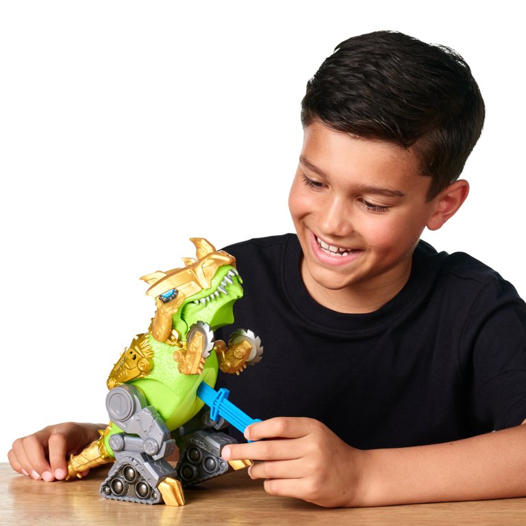 Walmart Exclusive: MEGA Treasure X Dino Gold Battle Rex Toy