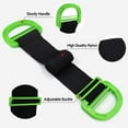 thumbnail image 3 of Adjustable Lifting Moving Straps 2 Pack Lifting Straps for Moving Furniture, Boxes, Mattress, Heavy Objects, Widen Handle Lifting Belts with Non-Slip Gloves Supports Up to 600lbs, 3 of 7
