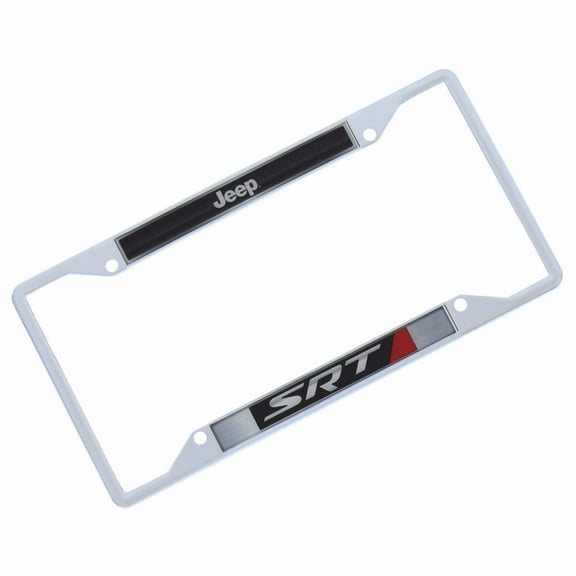 Jeep SRT License Plate Frame (Black)