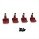 thumbnail image 1 of Kit de Soportes de Suspensión Delantera y Trasera de Actualización de Coche RC para 1/16 C64 Piezas de Actualización de Coche RC Rojo, 1 of 5