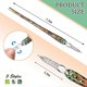 thumbnail image 2 of 6 Pieces Handmade Glass Dip Pen Crystal Glass Signature Pen Calligraphy Glass Pen Vintage Dip Ink Pen Borosilicate Present Pen For Writing Drawing Sig, 2 of 5