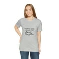 thumbnail image 6 of This House Runs On Love And Laughter Unisex Cotton Jersey Short Sleeve Tee, 6 of 10
